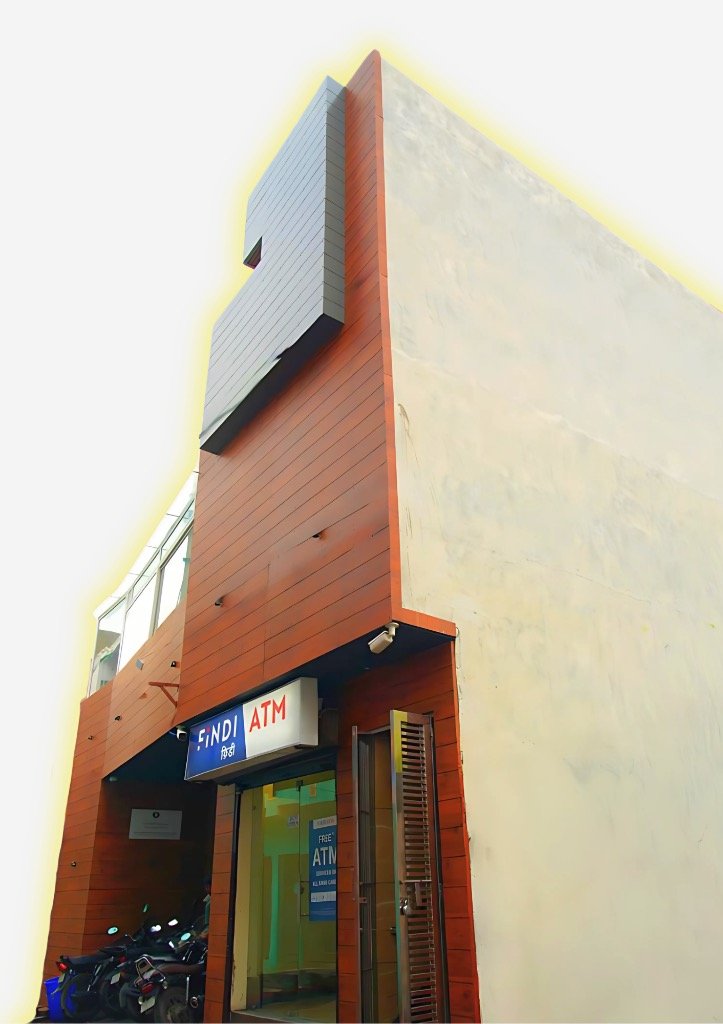 Vibzy Space PG building in Shahbad Daulatpur, Rohini
